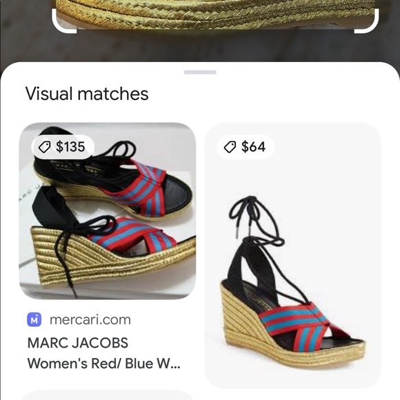 Marc Jacobs Dani espadrille wedge heels - Picture 6 of 6